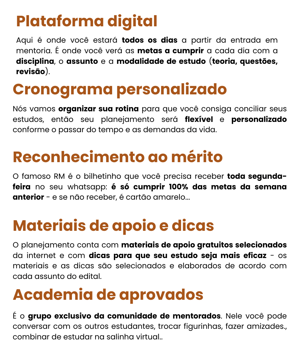 mentoria para concursos públicos