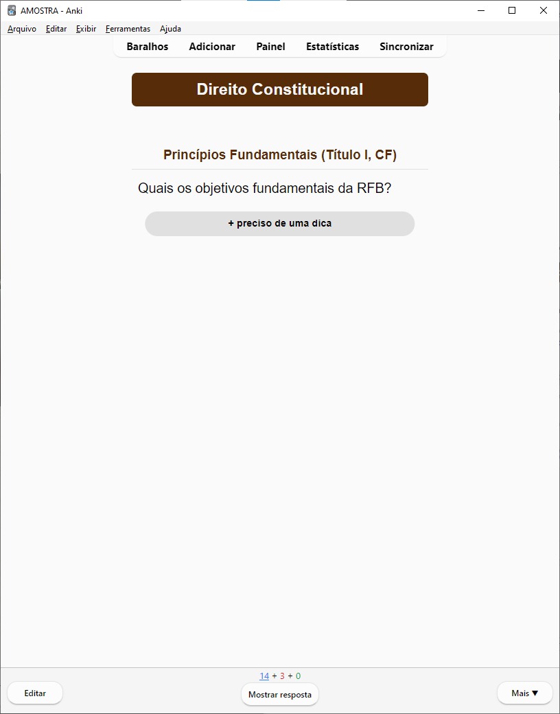 anki para concursos tjsc 2026