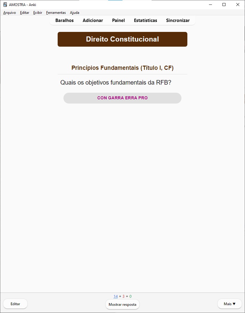 anki para concursos tjsc 2026