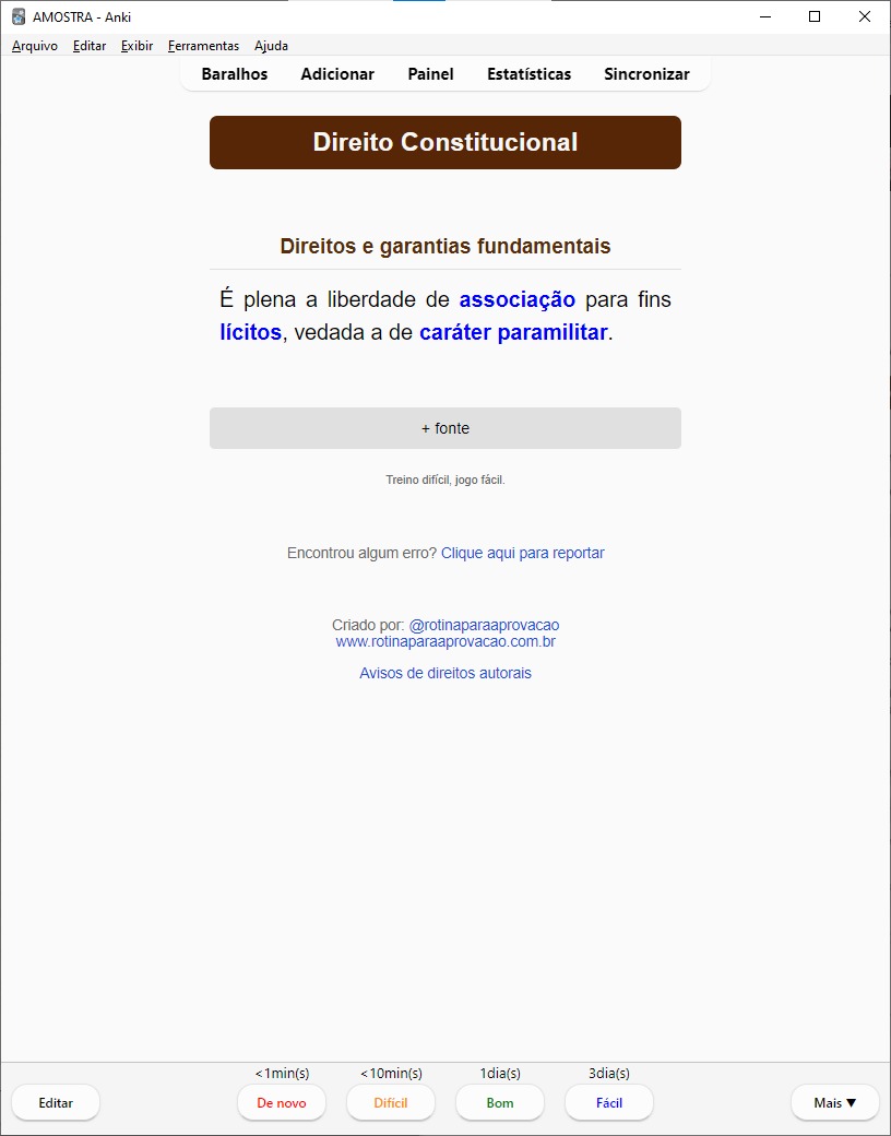 anki para concursos tjsc 2026