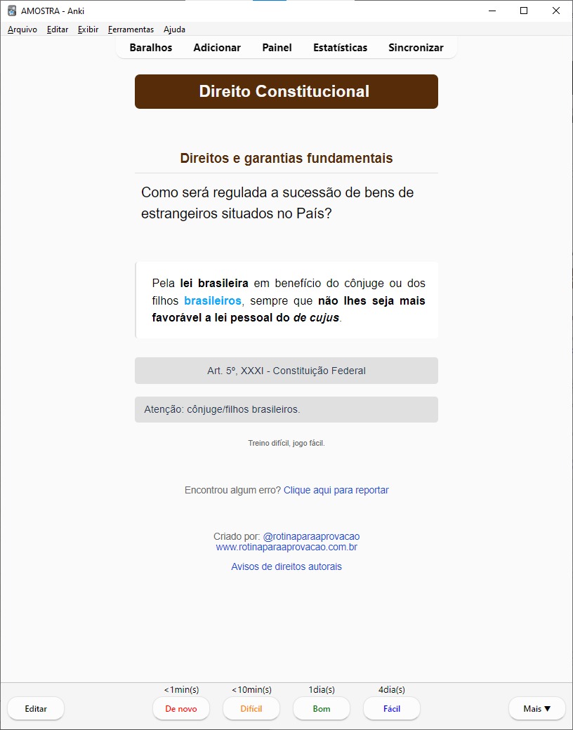 anki para concursos tjsc 2026