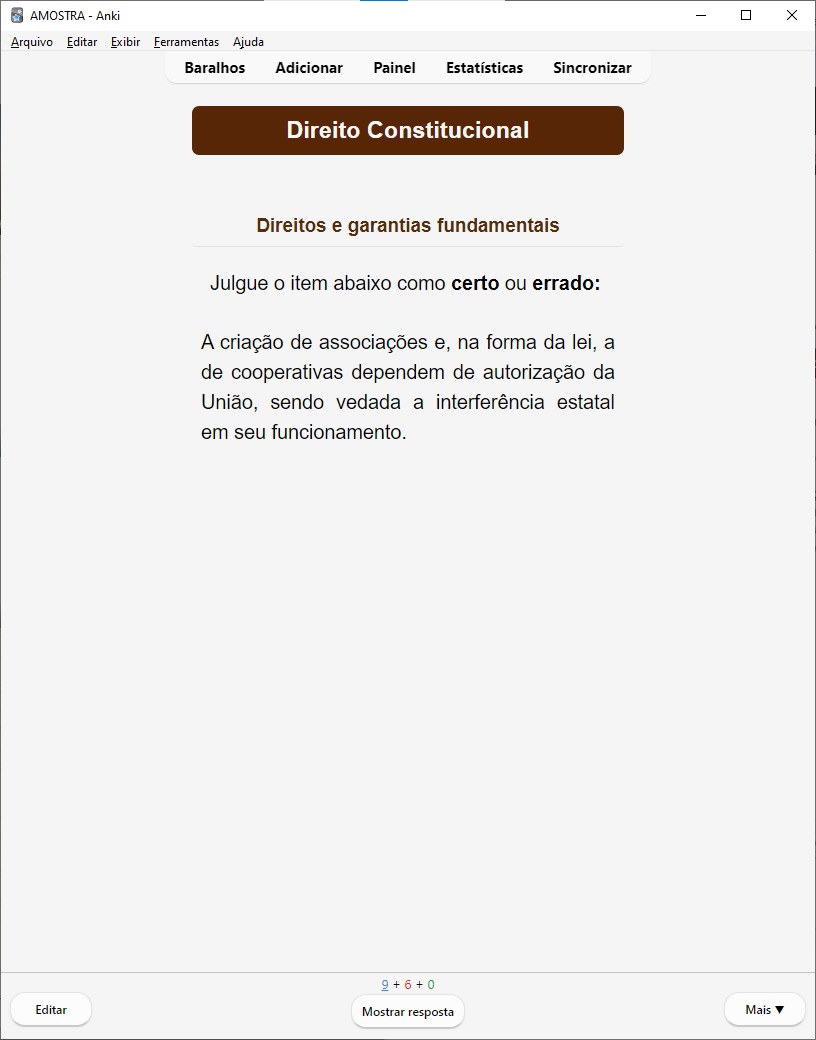 anki para concursos tjsc 2026